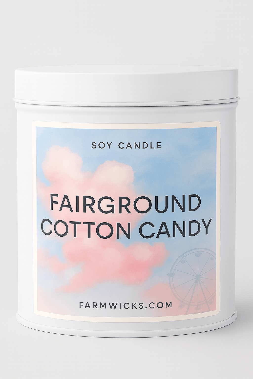 Fairgrounds Cotton Candy Candle - Pink Clouds - EPOQUE