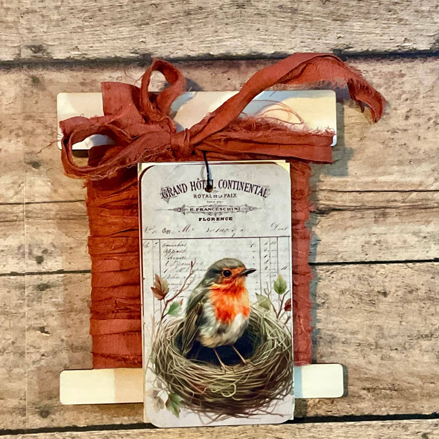 Gift Wrap Set - SPICE Bird in Nest - EPOQUE