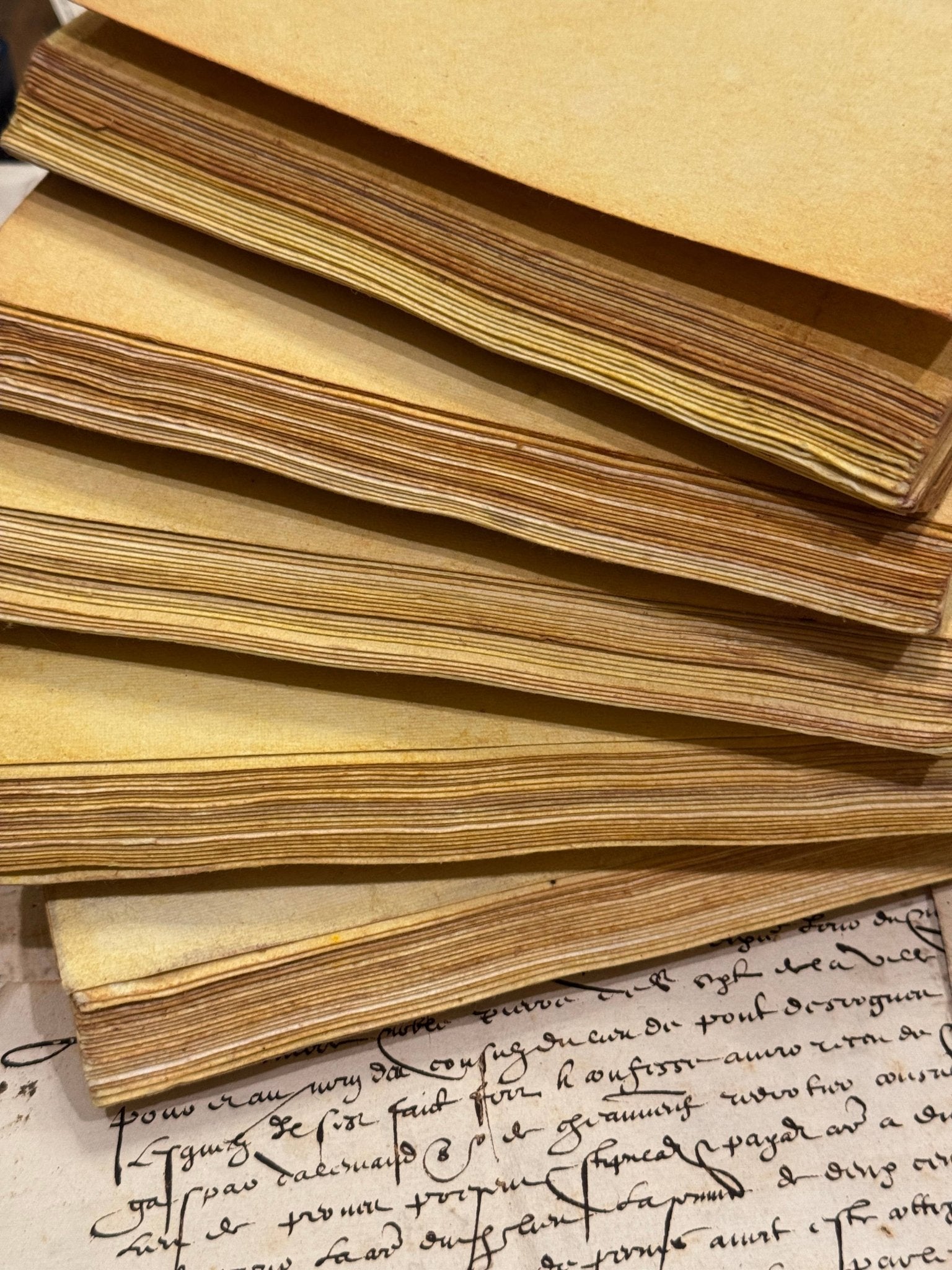 Handmade AGED Paper Notebook - EPOQUE