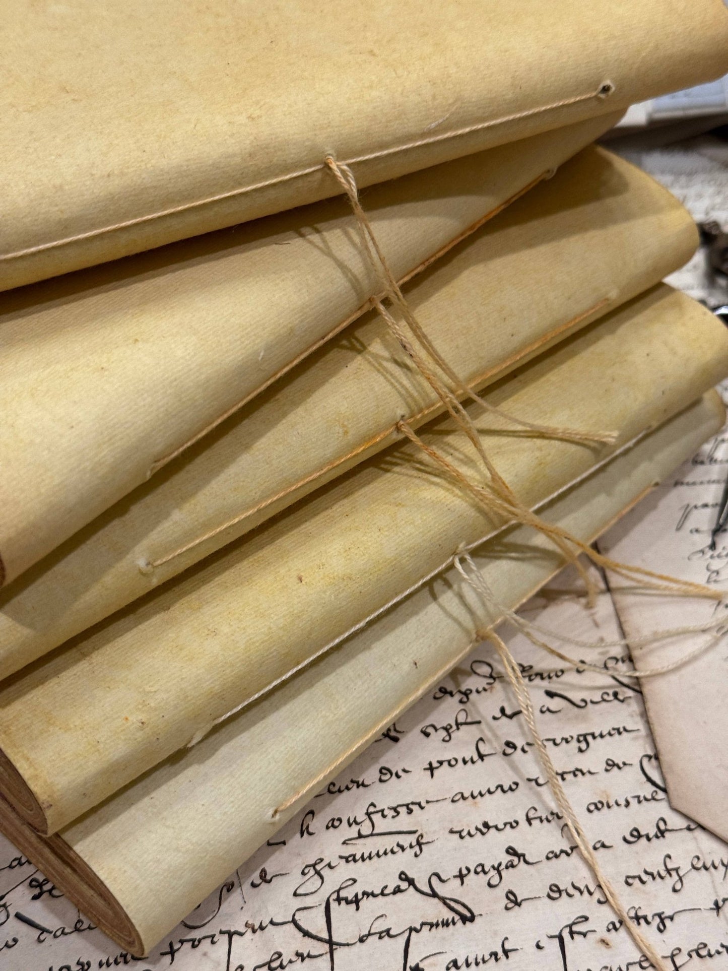 Handmade AGED Paper Notebook - EPOQUE