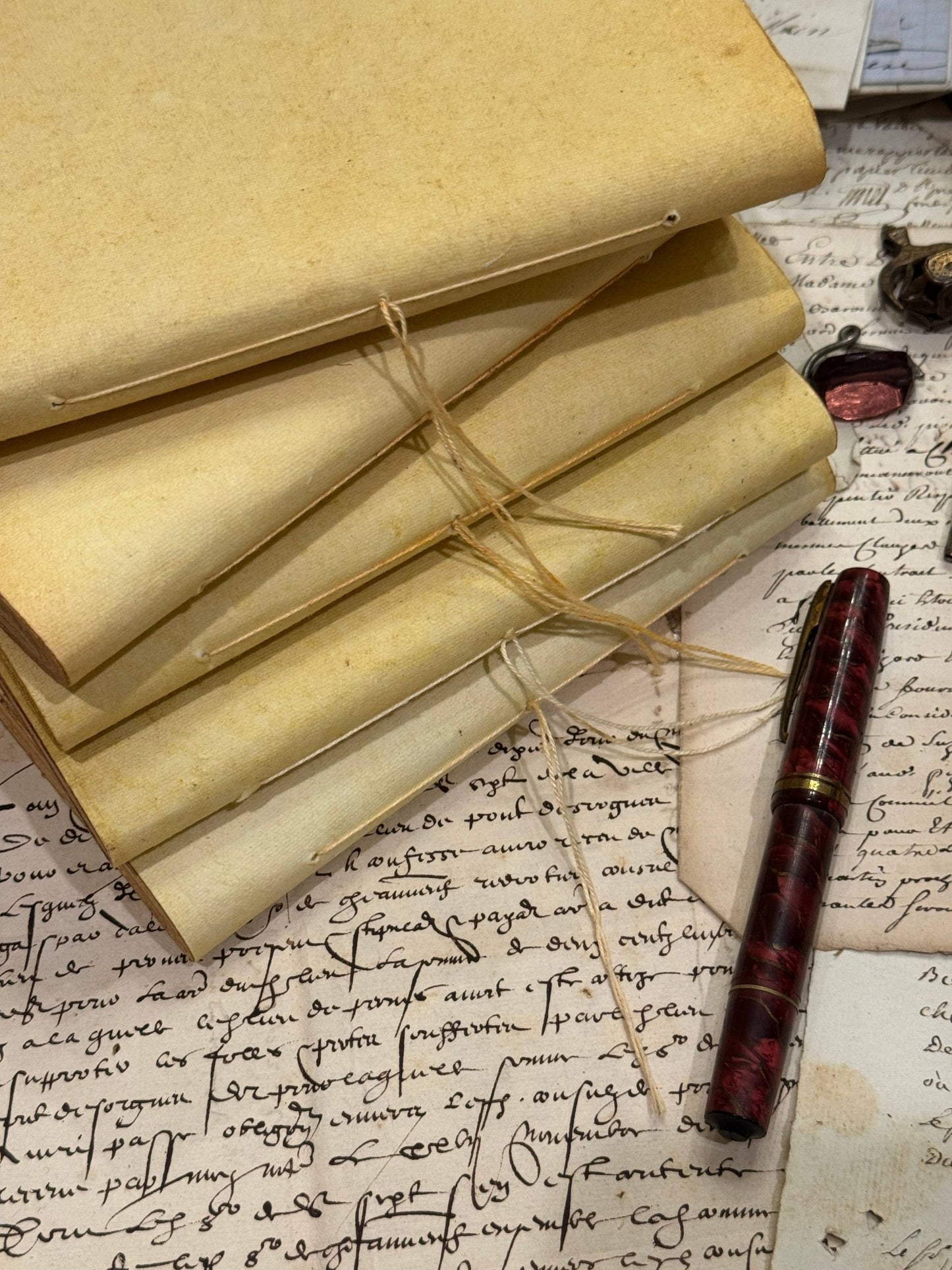 Handmade AGED Paper Notebook - EPOQUE