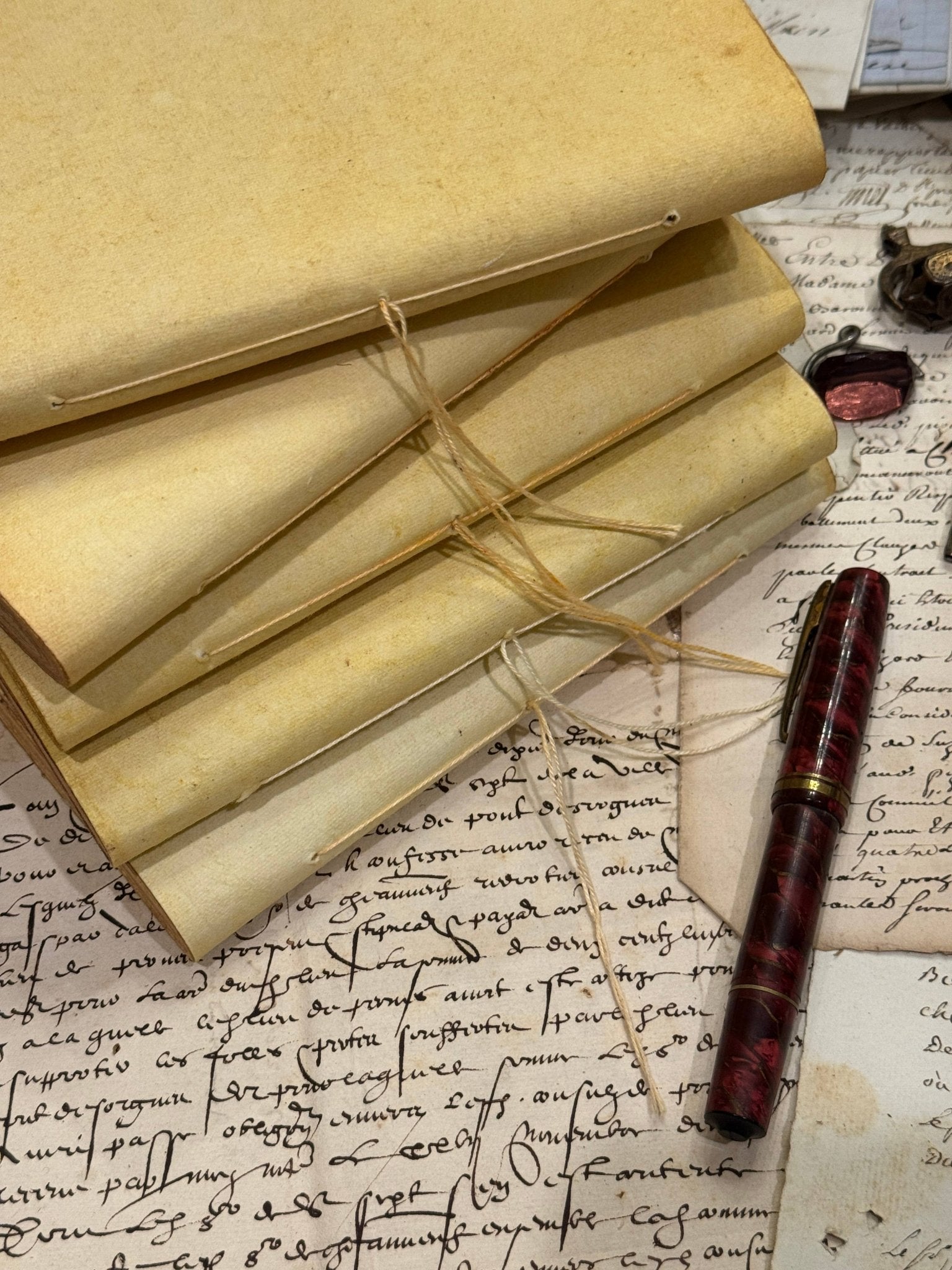 Handmade AGED Paper Notebook - EPOQUE