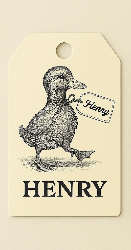 Henry's Garden Adventure Tags - Set of Three - EPOQUE