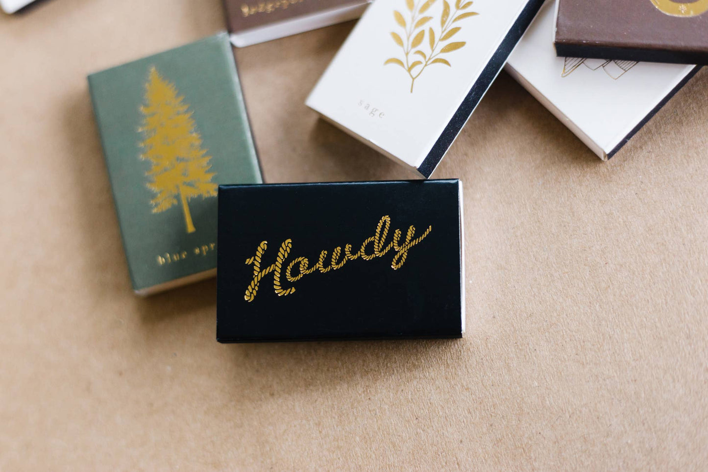 Howdy Matchbox | Western Matches | Cowboy, Cowgirl Gear - EPOQUE