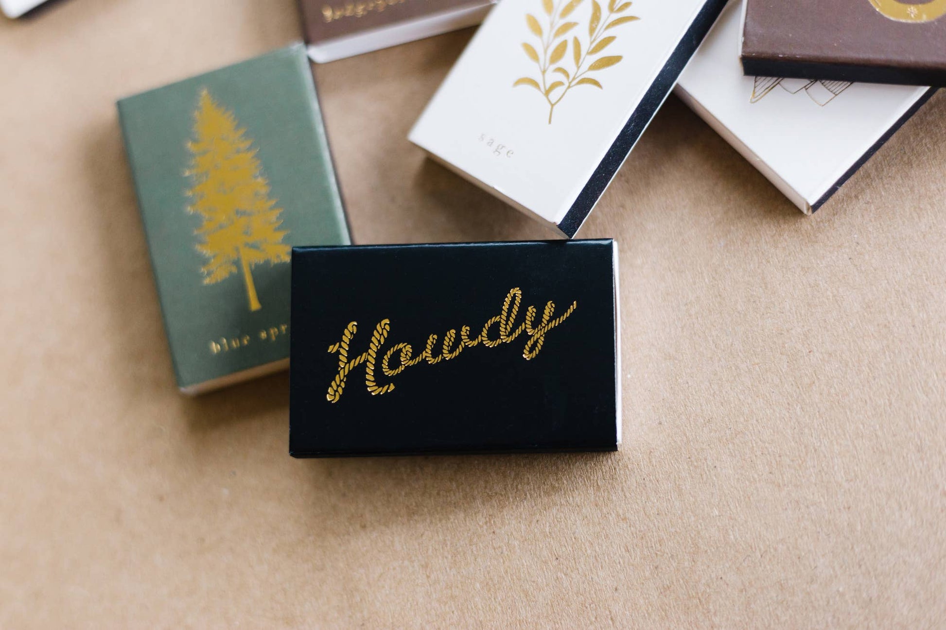 Howdy Matchbox | Western Matches | Cowboy, Cowgirl Gear - EPOQUE