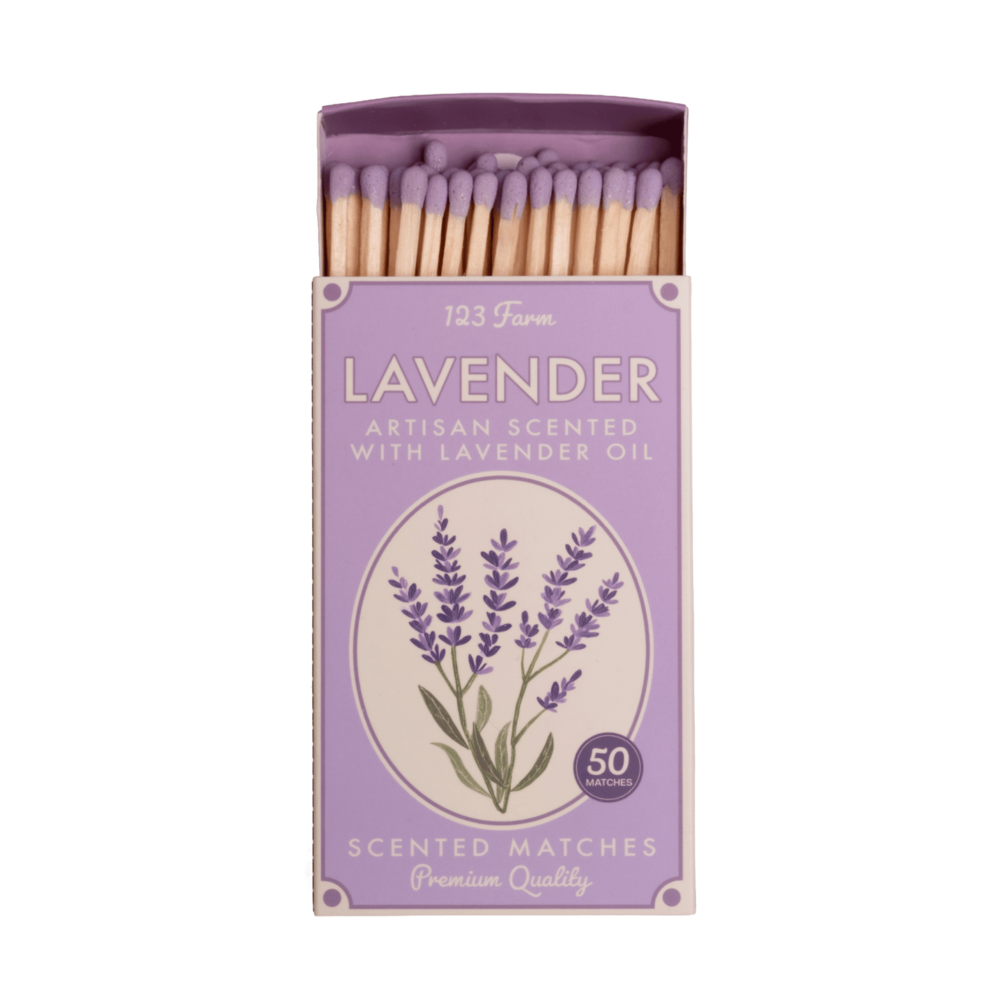 Lavender Scented Matches, Long (3.78") - EPOQUE