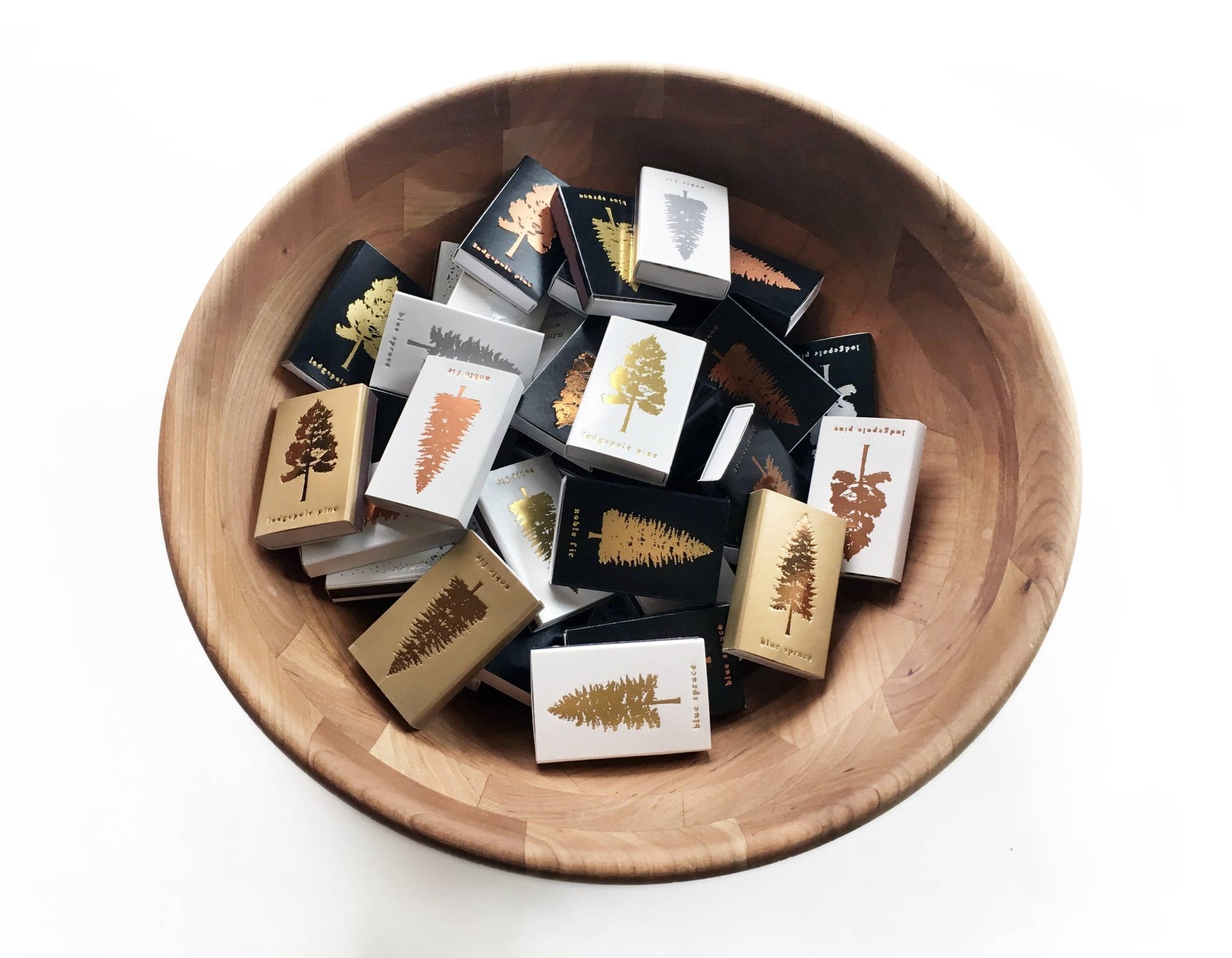 Lodgepole Pine Tree Matchbox | Tall Evergreen Matches - EPOQUE