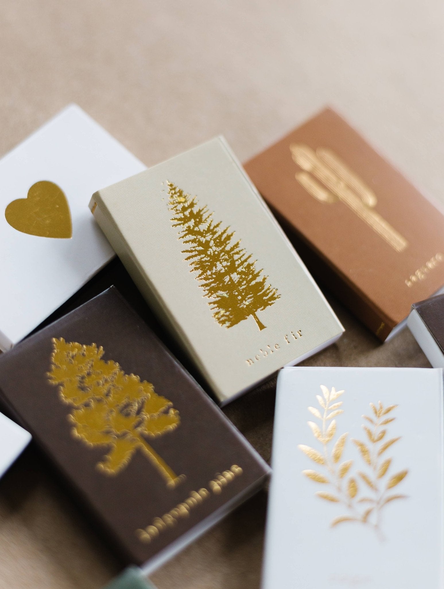Lodgepole Pine Tree Matchbox | Tall Evergreen Matches - EPOQUE
