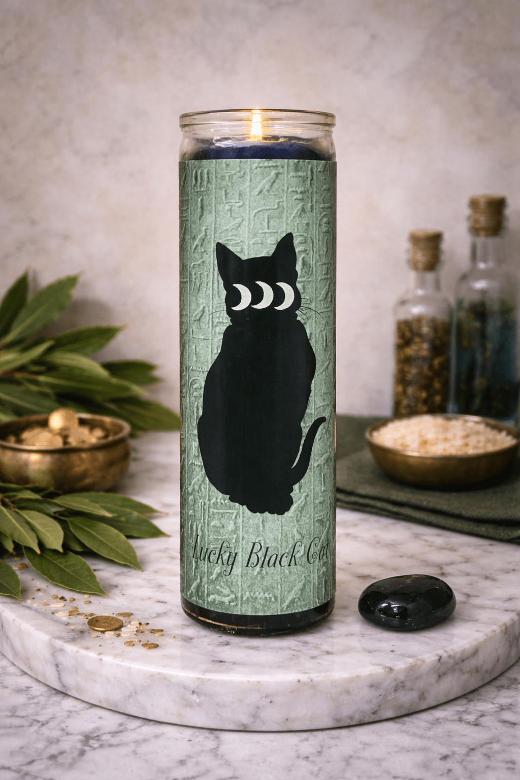 "Lucky Black Cat" Soy Ritual Candle - EPOQUE