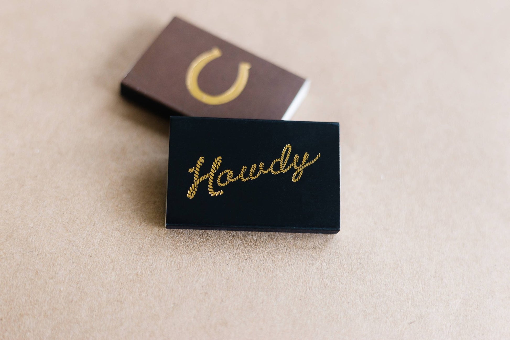 Lucky Horseshoe Matchbox | Western Decor | Cowgirl Gift - EPOQUE