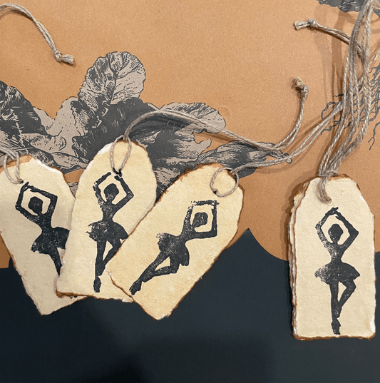 Market Pirouettes Ballerina Gift Tags - Set of 6 - EPOQUE
