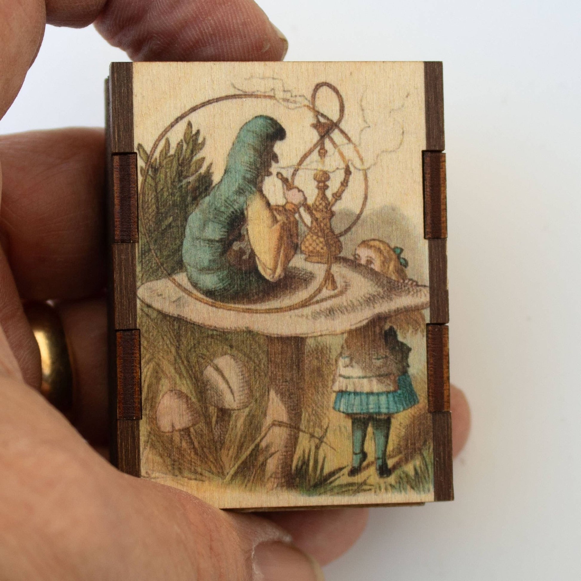 Matches • Alice and the Caterpillar Wooden Matchboxes - EPOQUE