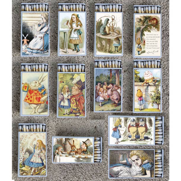 Matches • Alice in Wonderland Tea Party • Home Decor - EPOQUE