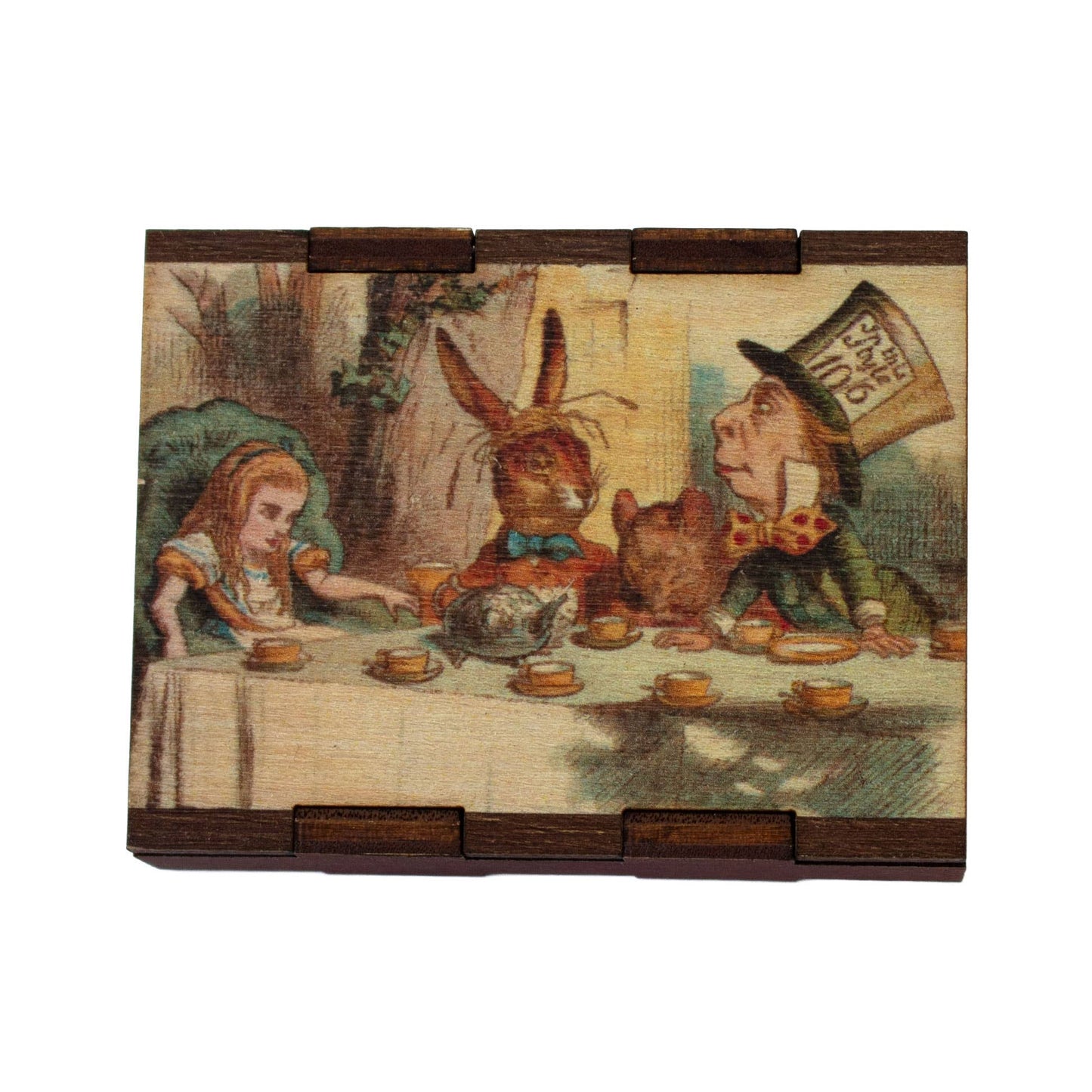 Matches • Alice in Wonderland Tea Party Wooden Matchboxes - EPOQUE