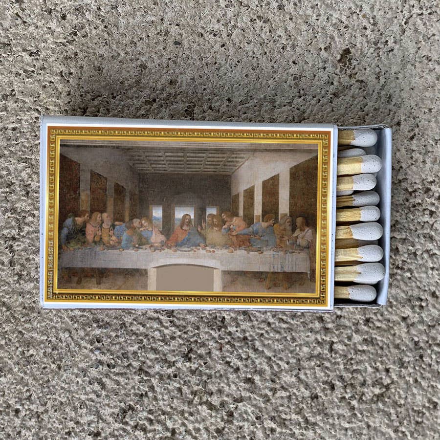 Matches • Art •Last Supper da Vinci • Home Decor for Candles - EPOQUE