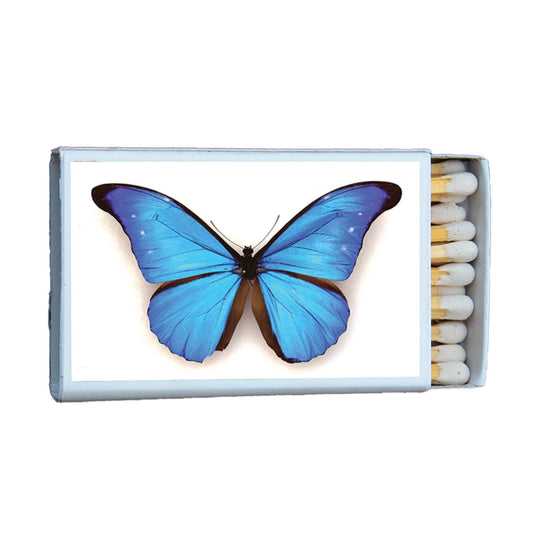 Matches • Blue Morpho Butterfly • Home Decor for Candles - EPOQUE