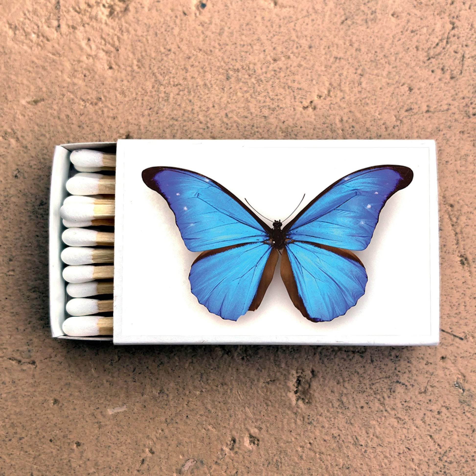 Matches • Blue Morpho Butterfly • Home Decor for Candles - EPOQUE