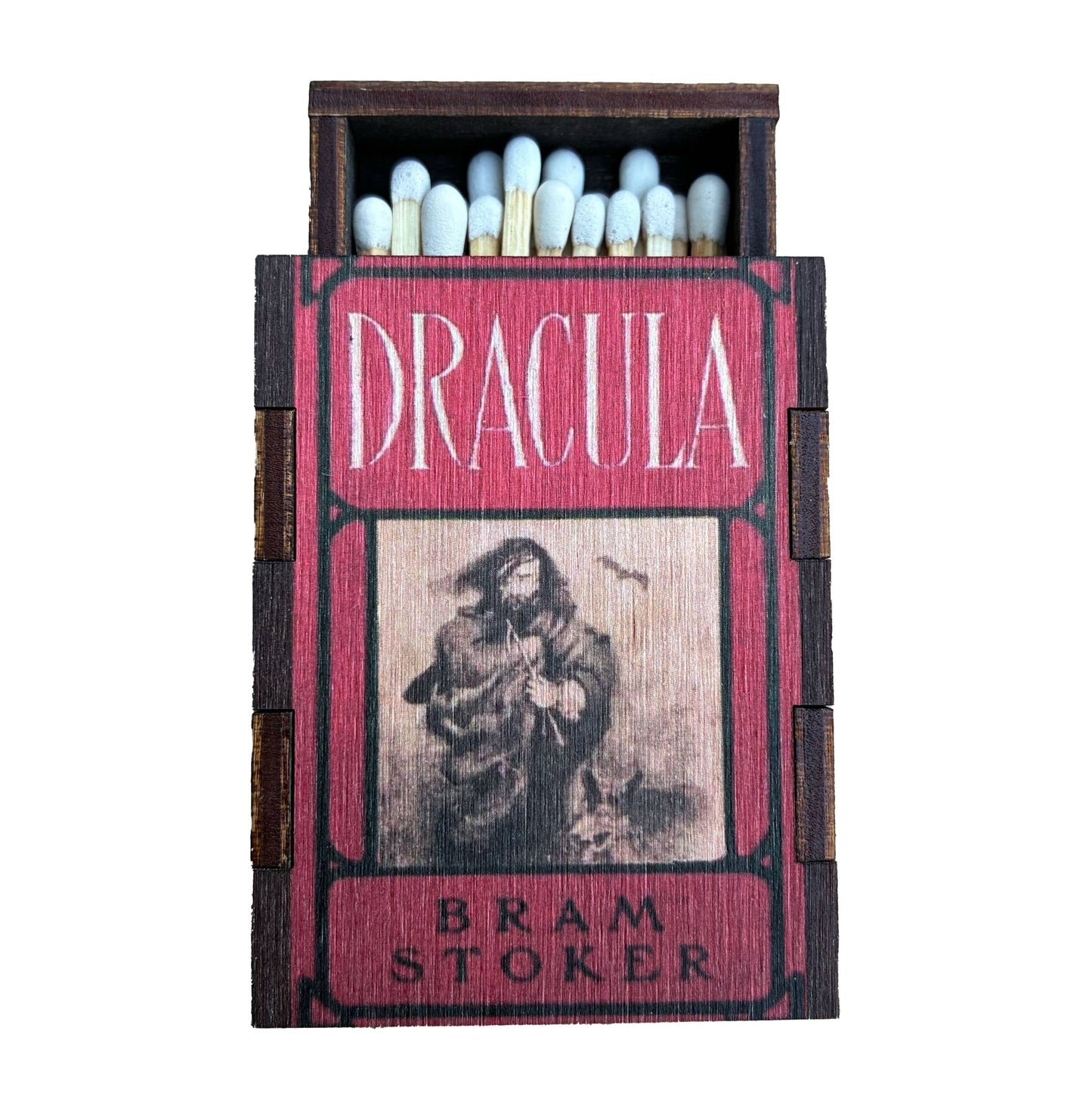 Matches • Bram Stokers Dracula Wooden Matchbox • Home Decor - EPOQUE