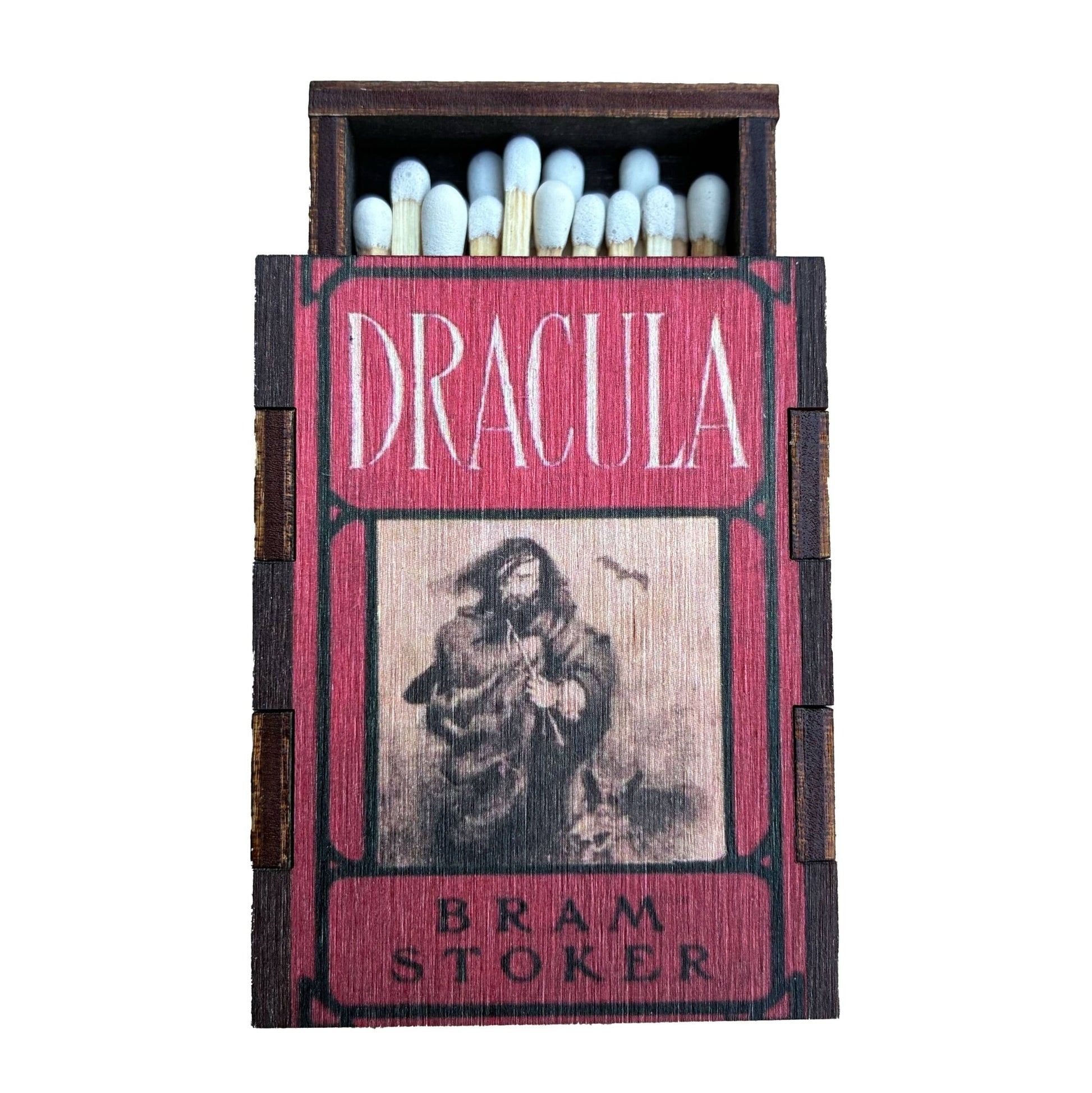 Matches • Bram Stokers Dracula Wooden Matchbox • Home Decor - EPOQUE