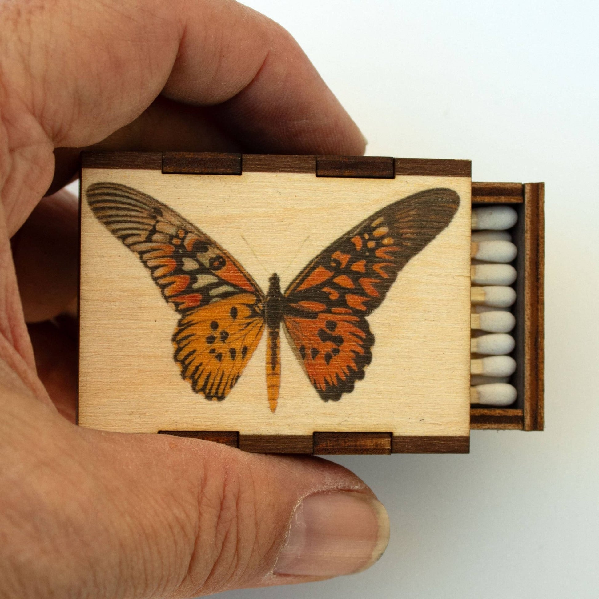 Matches • Butterfly Antimachus Wooden Matchboxes •Home Decor - EPOQUE