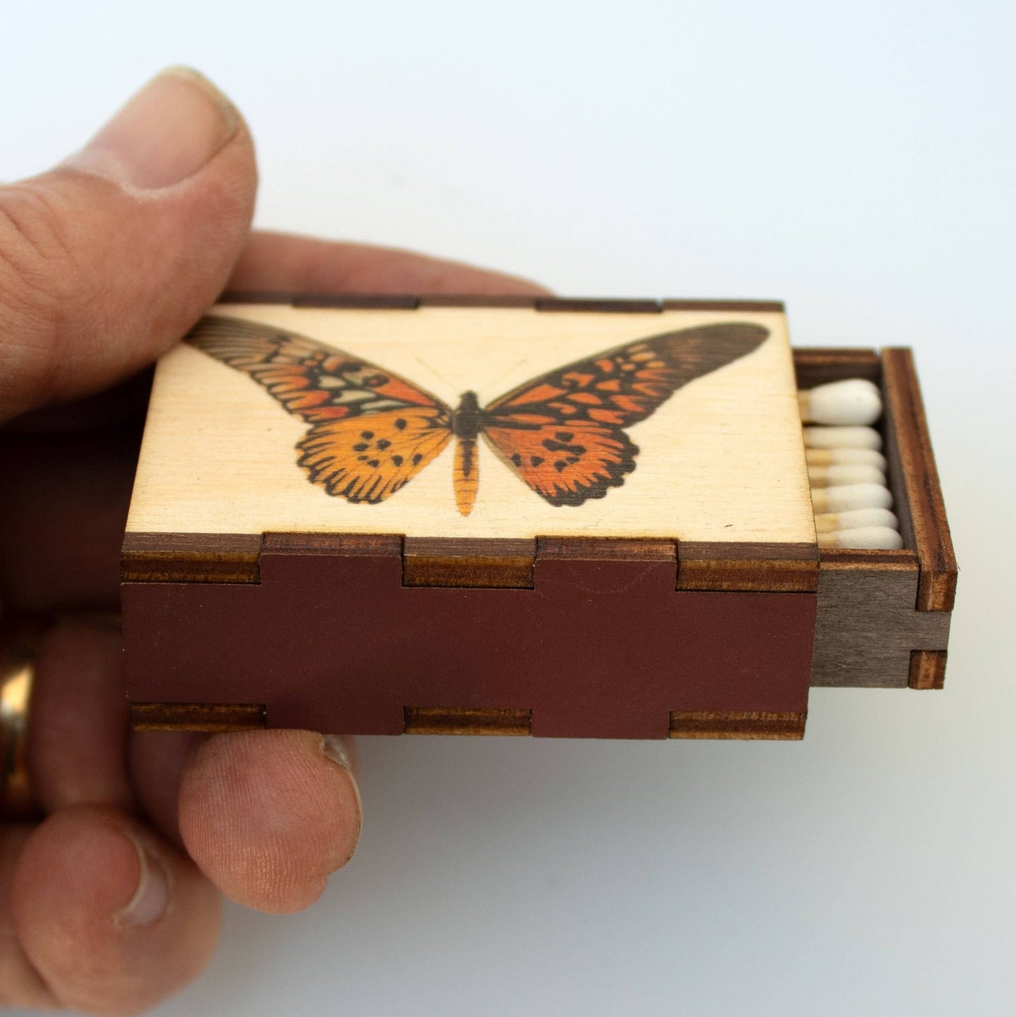 Matches • Butterfly Antimachus Wooden Matchboxes •Home Decor - EPOQUE
