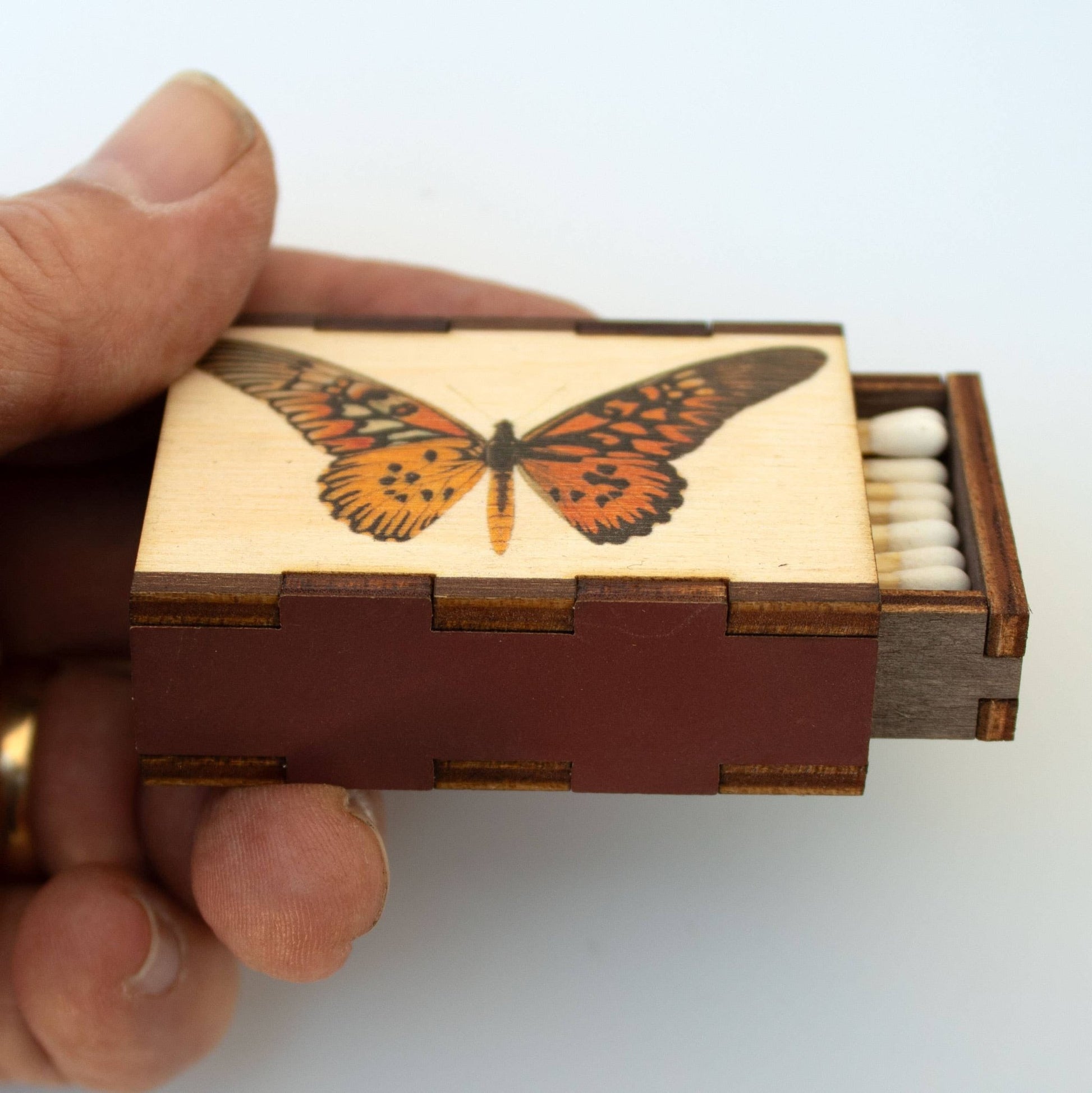 Matches • Butterfly Antimachus Wooden Matchboxes •Home Decor - EPOQUE