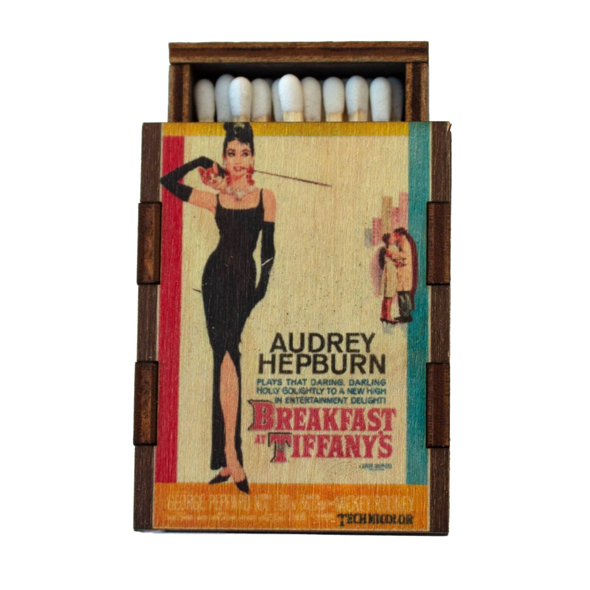 Matches • Classic Movie Poster Wooden Matchbox • Candle Acc - EPOQUE