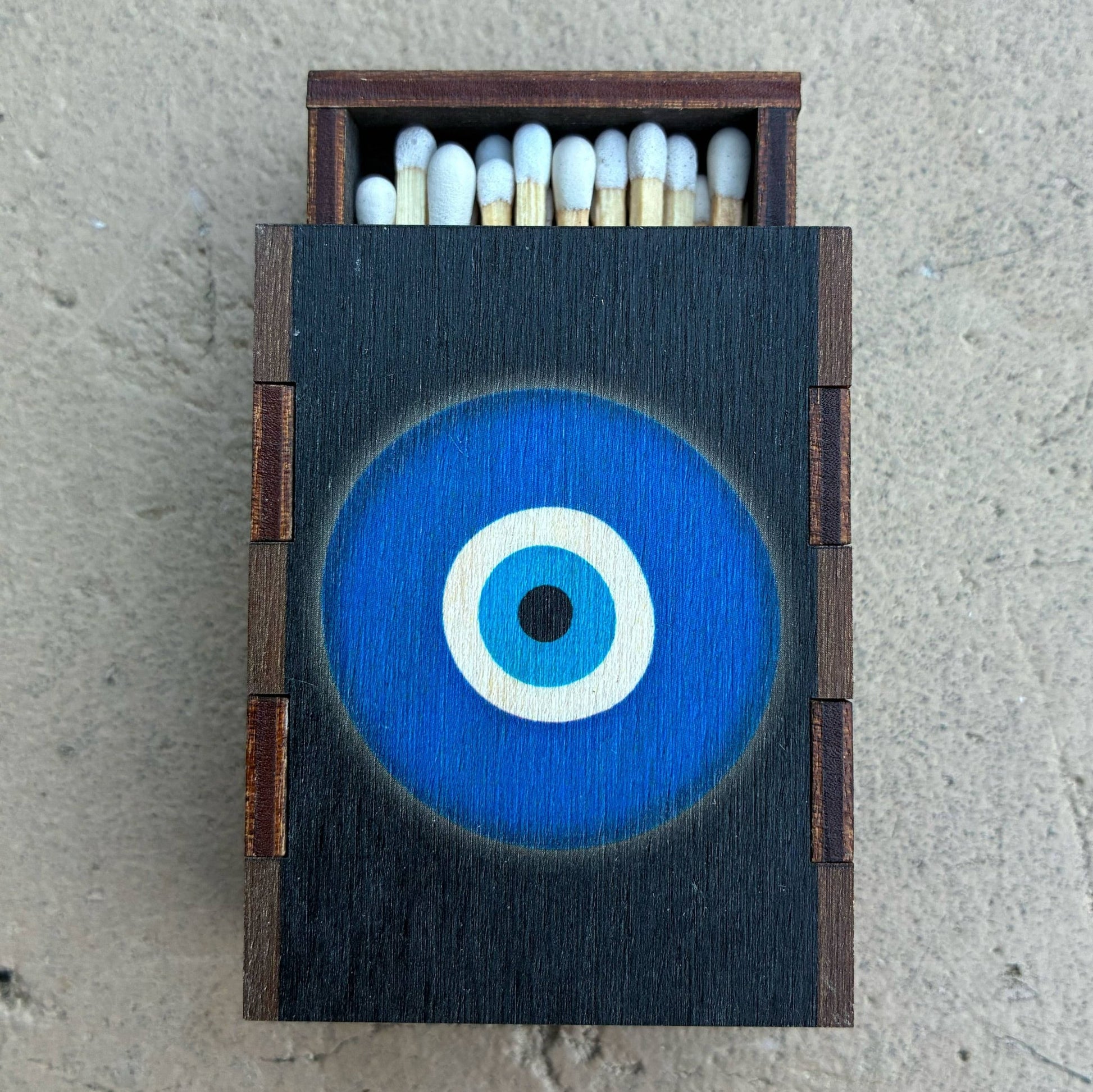 Matches • Evil Eye Wooden Matchboxes• Home Decor for Candles - EPOQUE
