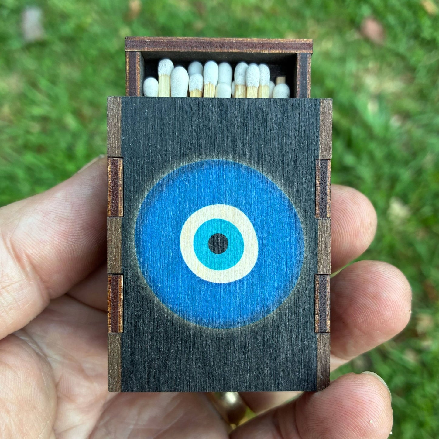 Matches • Evil Eye Wooden Matchboxes• Home Decor for Candles - EPOQUE