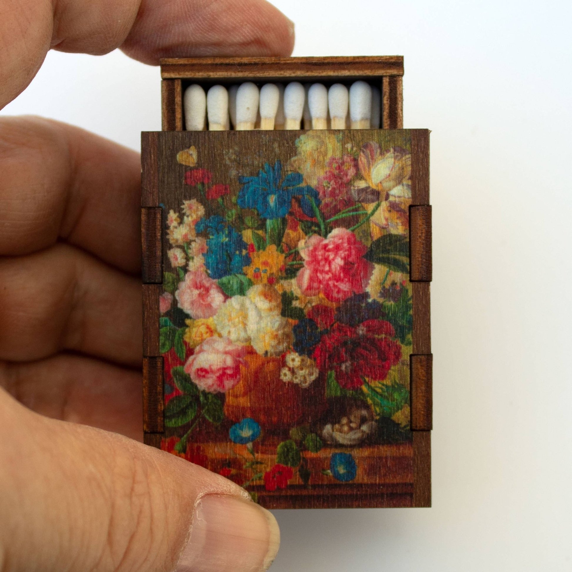 Matches • Flower Arrangement Wooden Matchboxes • Candle Acc - EPOQUE