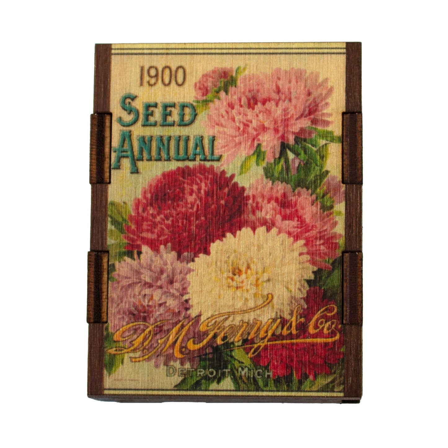 Matches • Flowers Seed Annual Wooden Matchbox • Candle Acc - EPOQUE