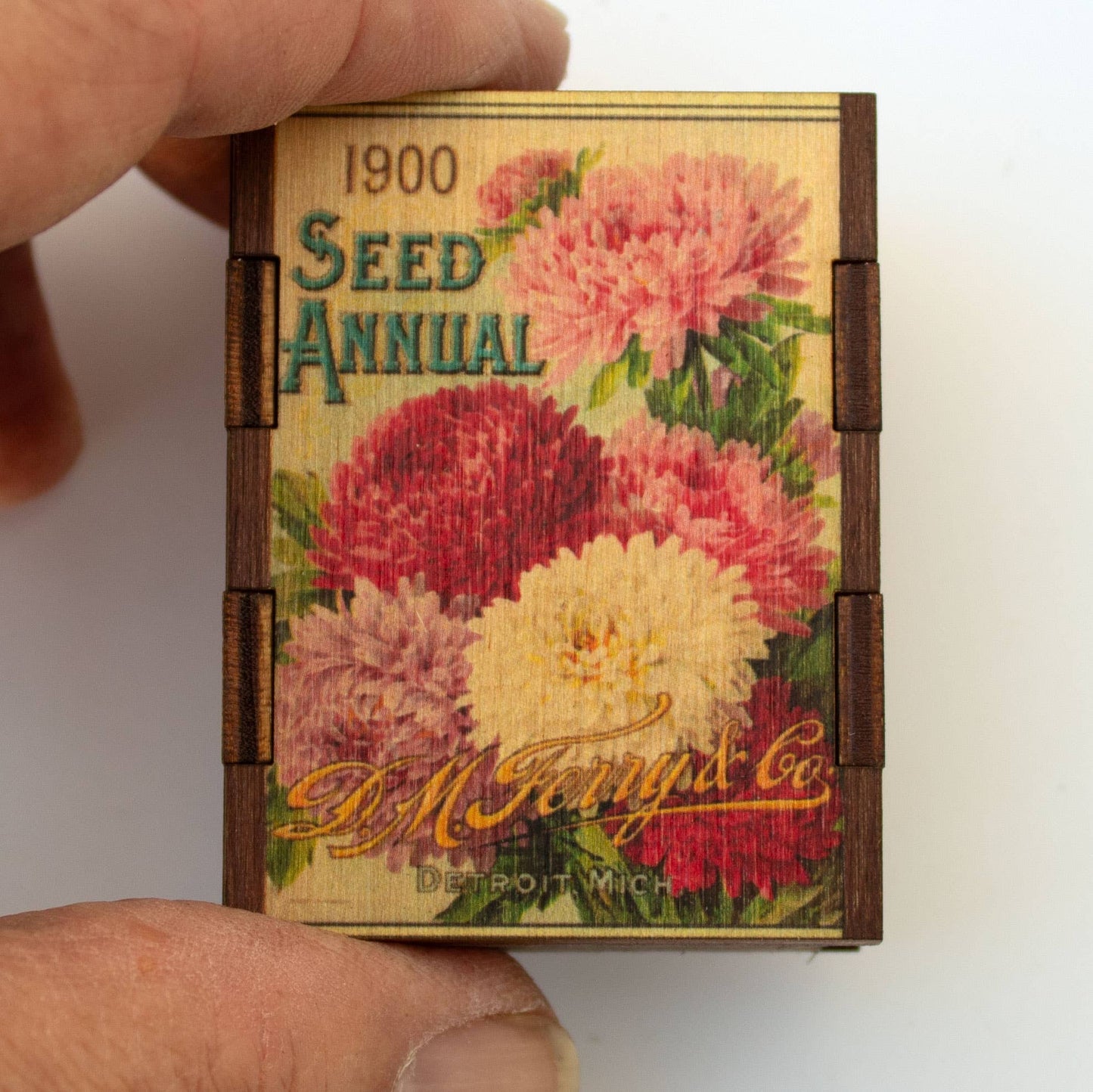 Matches • Flowers Seed Annual Wooden Matchbox • Candle Acc - EPOQUE