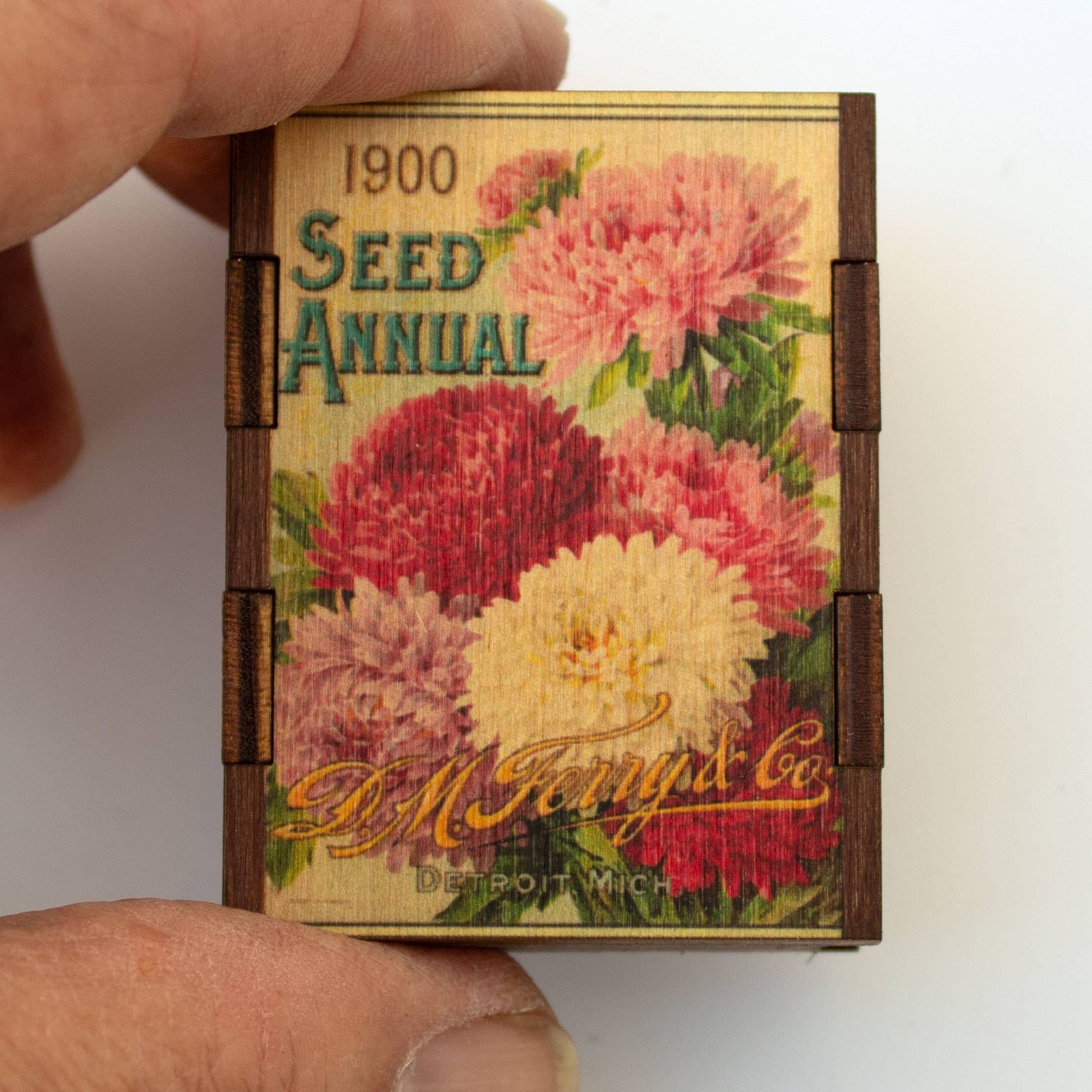 Matches • Flowers Seed Annual Wooden Matchbox • Candle Acc - EPOQUE