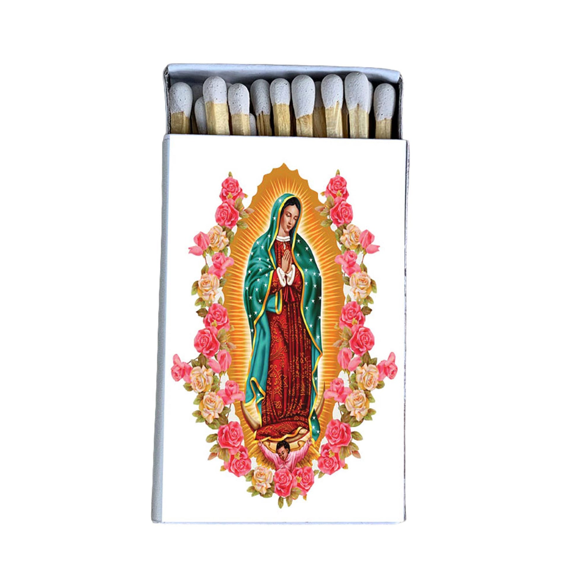 Matches • Lady Guadalupe Virgin Mary• Home Decor for Candles - EPOQUE