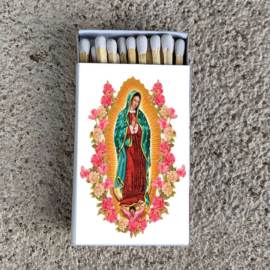 Matches • Lady Guadalupe Virgin Mary• Home Decor for Candles - EPOQUE