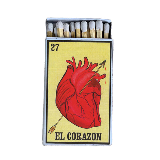 Matches • Loteria Corazon • Home Decor for Candles & Incense - EPOQUE