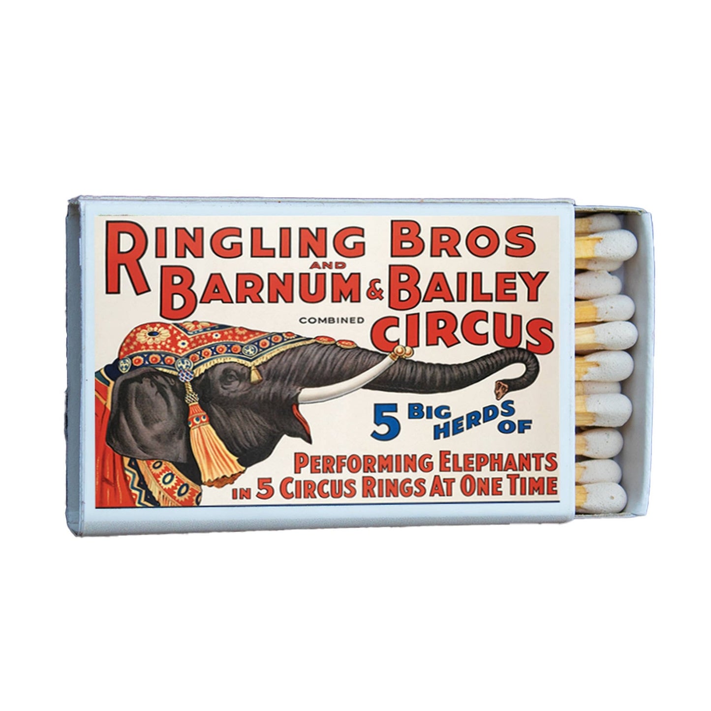 Matches • Ringling Bros Circus • Home Decor for Candles - EPOQUE