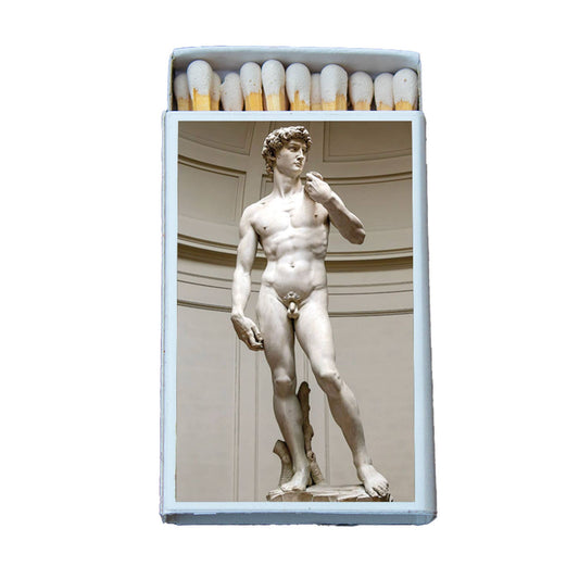 Matches • Statue Michelangelo David •Home Decor for Candles - EPOQUE