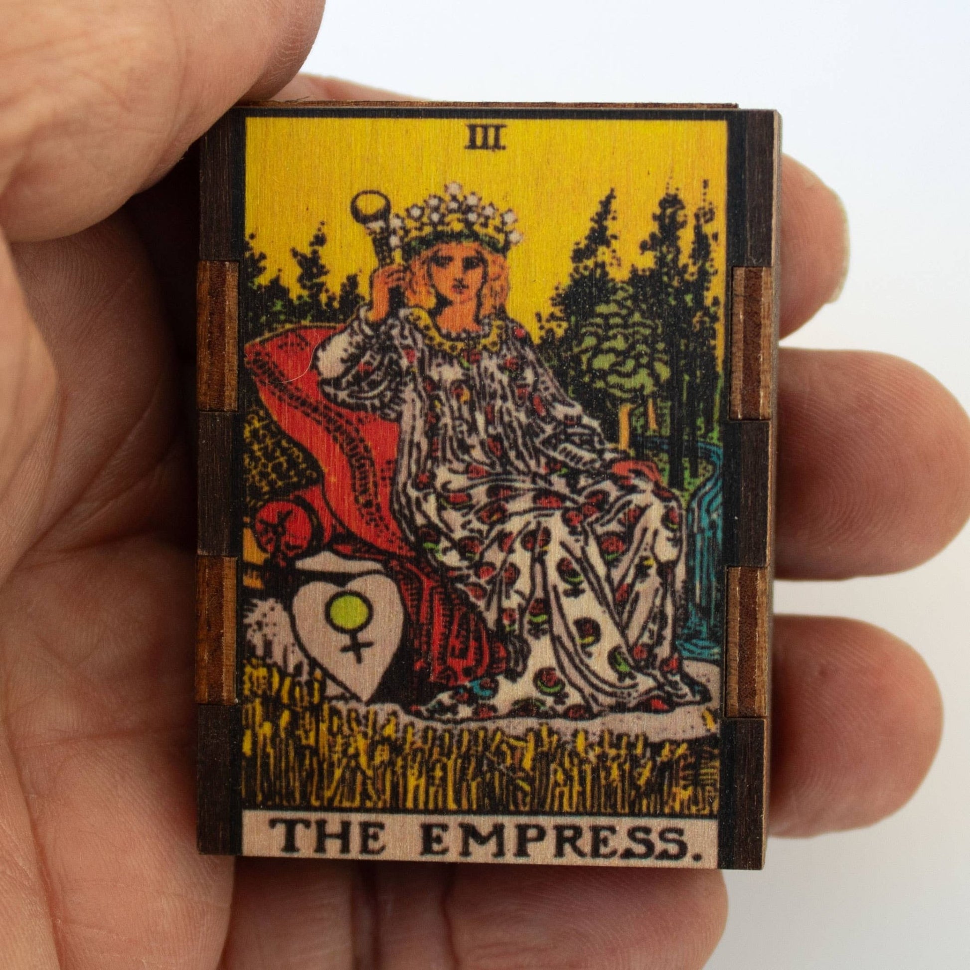 Matches • Tarot Empress Wooden Matchbox • Home Decor - EPOQUE