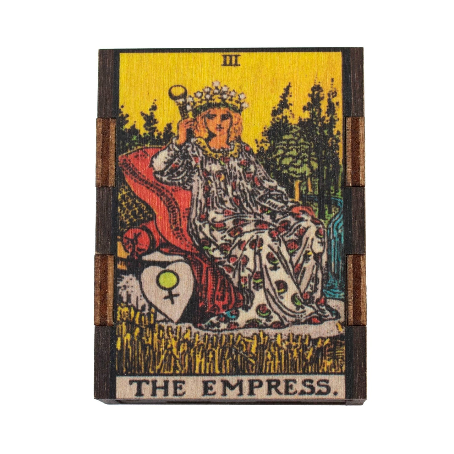 Matches • Tarot Empress Wooden Matchbox • Home Decor - EPOQUE