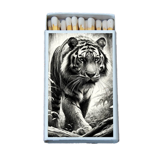 Matches • Tiger Matchbox • Home Decor for Candles & Incense - EPOQUE