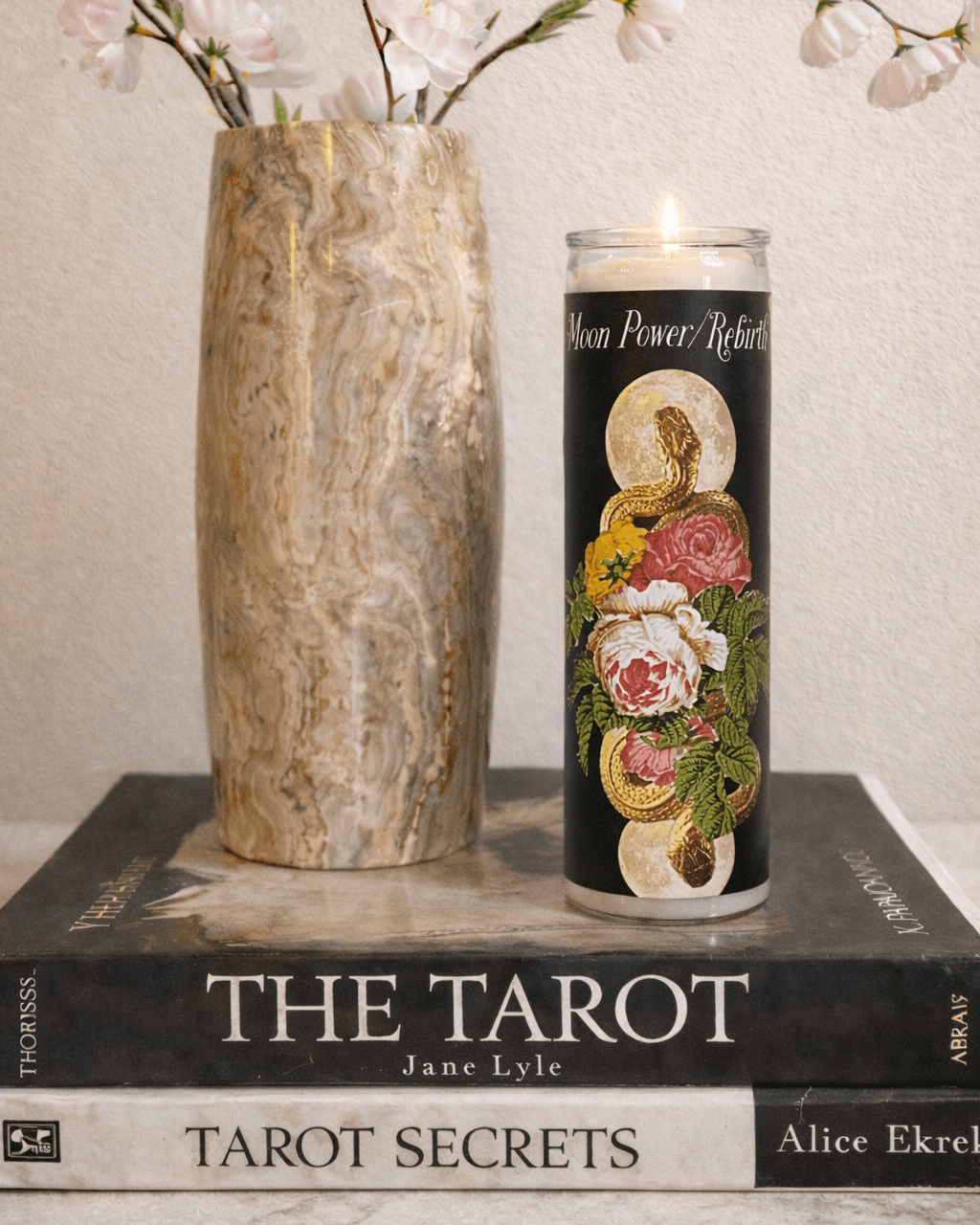 "Moon Power/Rebirth" Soy Ritual Candle - EPOQUE