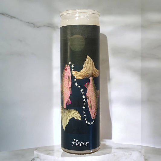 "Pisces" Zodiac Soy Ritual Candle - EPOQUE