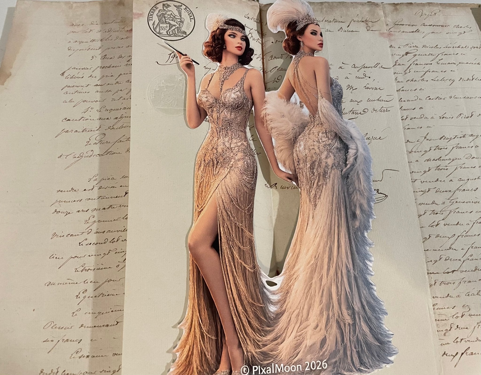 PixalMoon Antique French Paper Pamphlet Collector Edition – EPOQUE