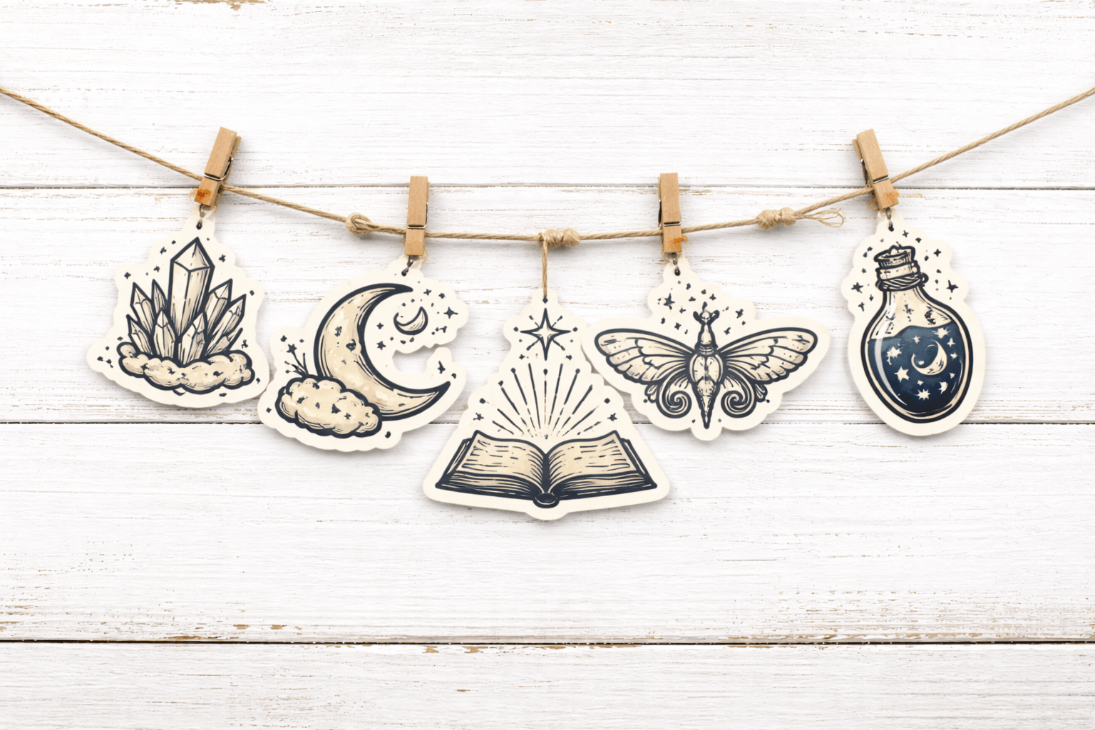 PixalMoon Luna Banner – Decorative Garland - EPOQUE