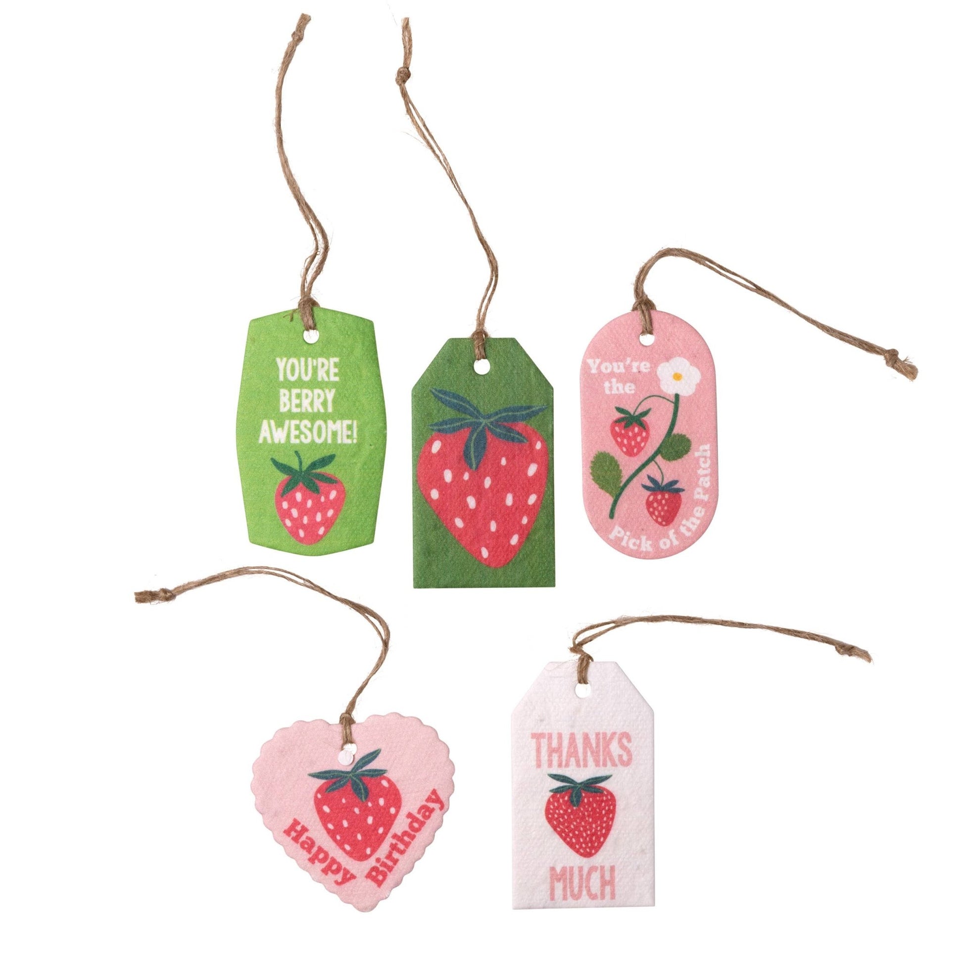 Plantable Seed Gift Tags - Vintage Seed Design, 5 Gift Tags - EPOQUE