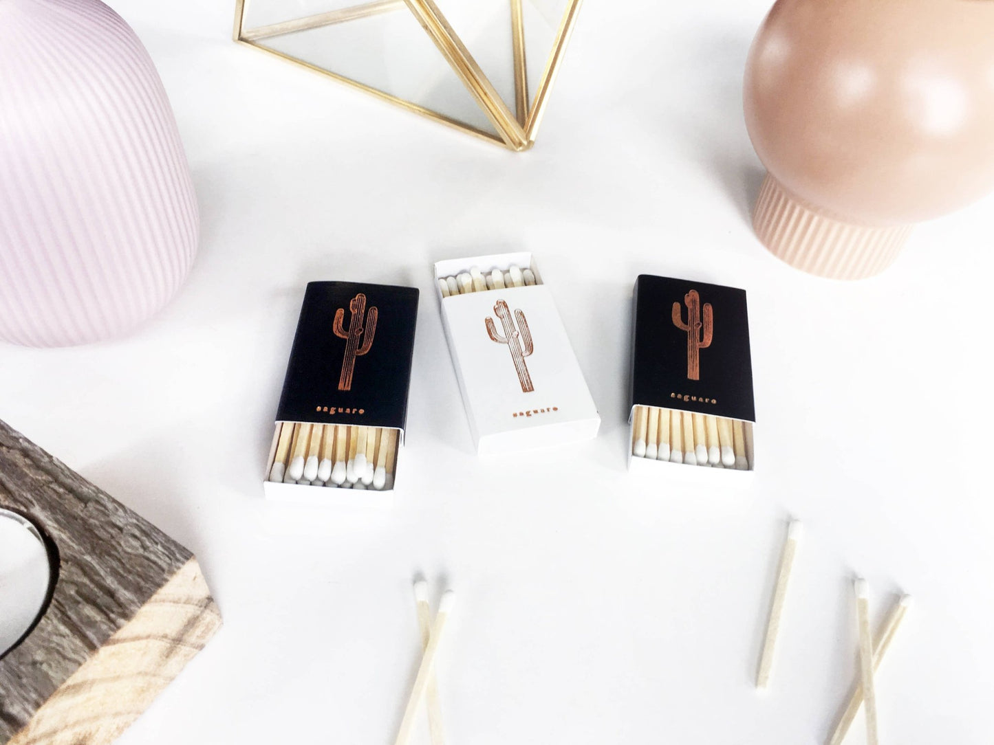Saguaro Cactus Match Box | Desert Candle Accessory - EPOQUE