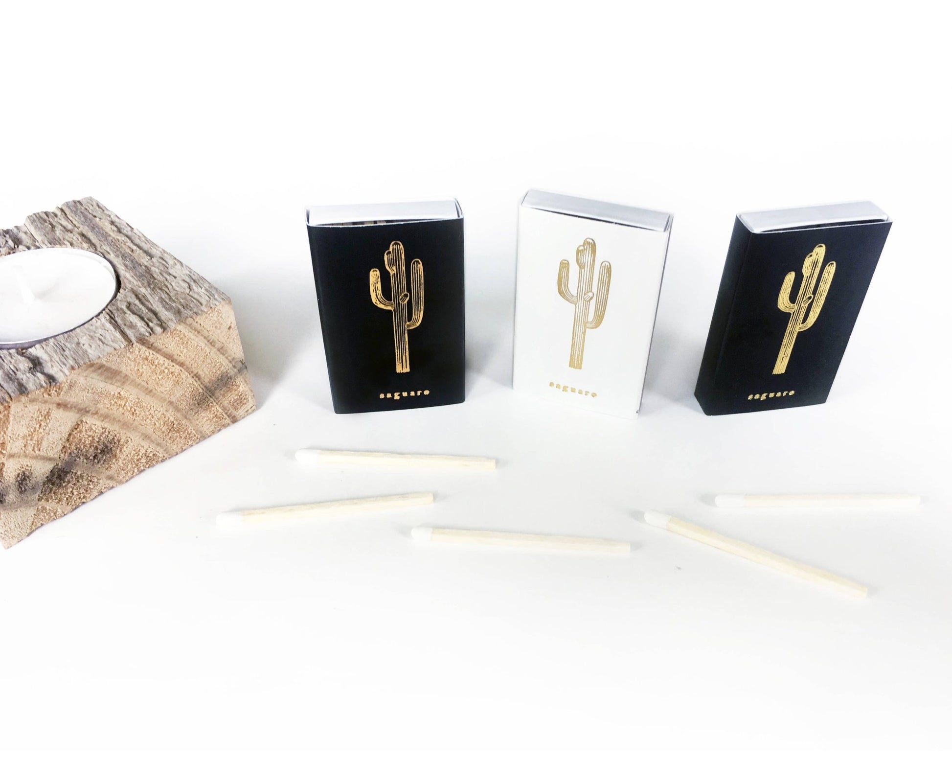 Saguaro Cactus Match Box | Desert Candle Accessory - EPOQUE