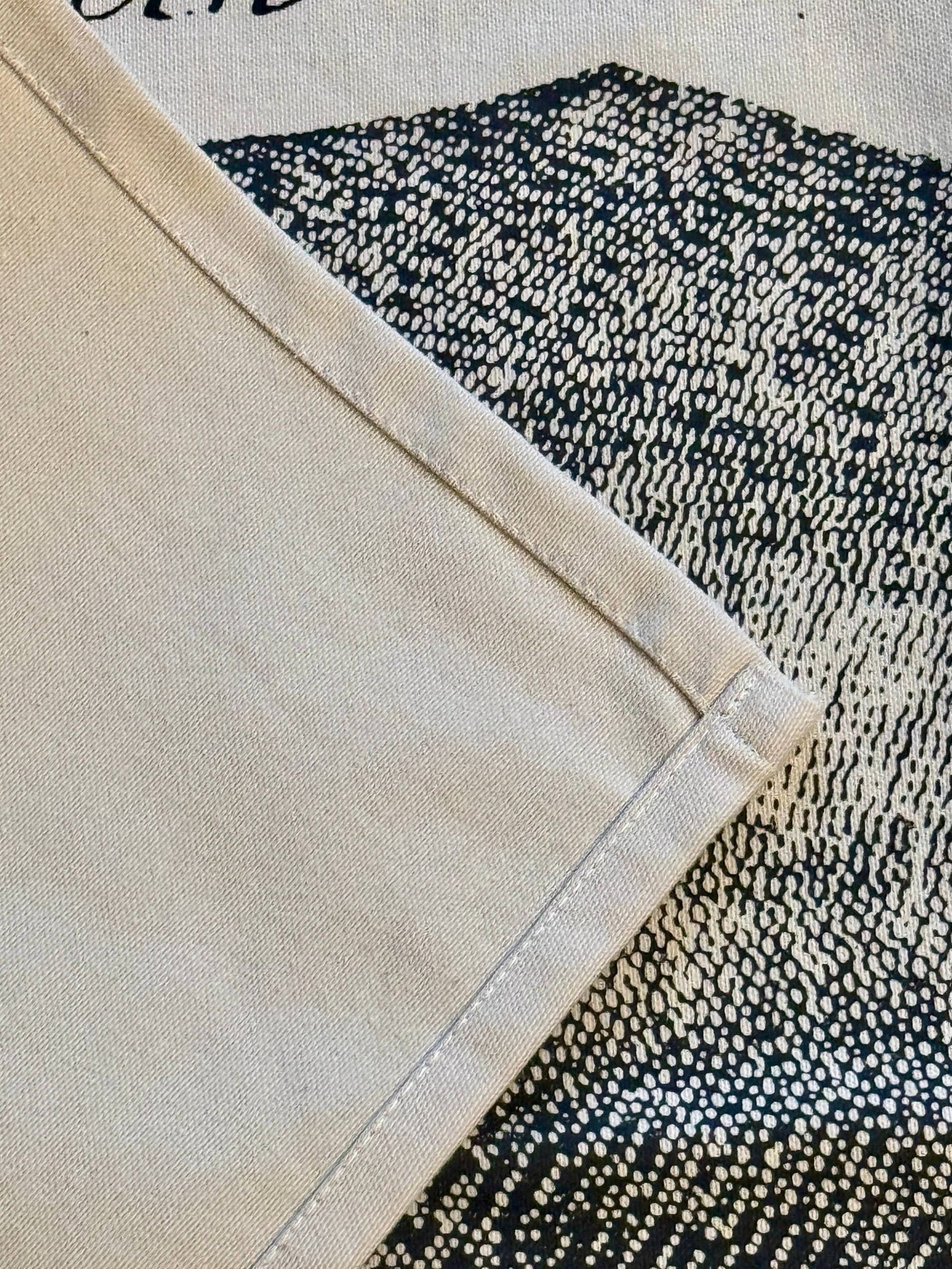 Screen Printed "The Whale" Canvas Floor Cloth - EPOQUE