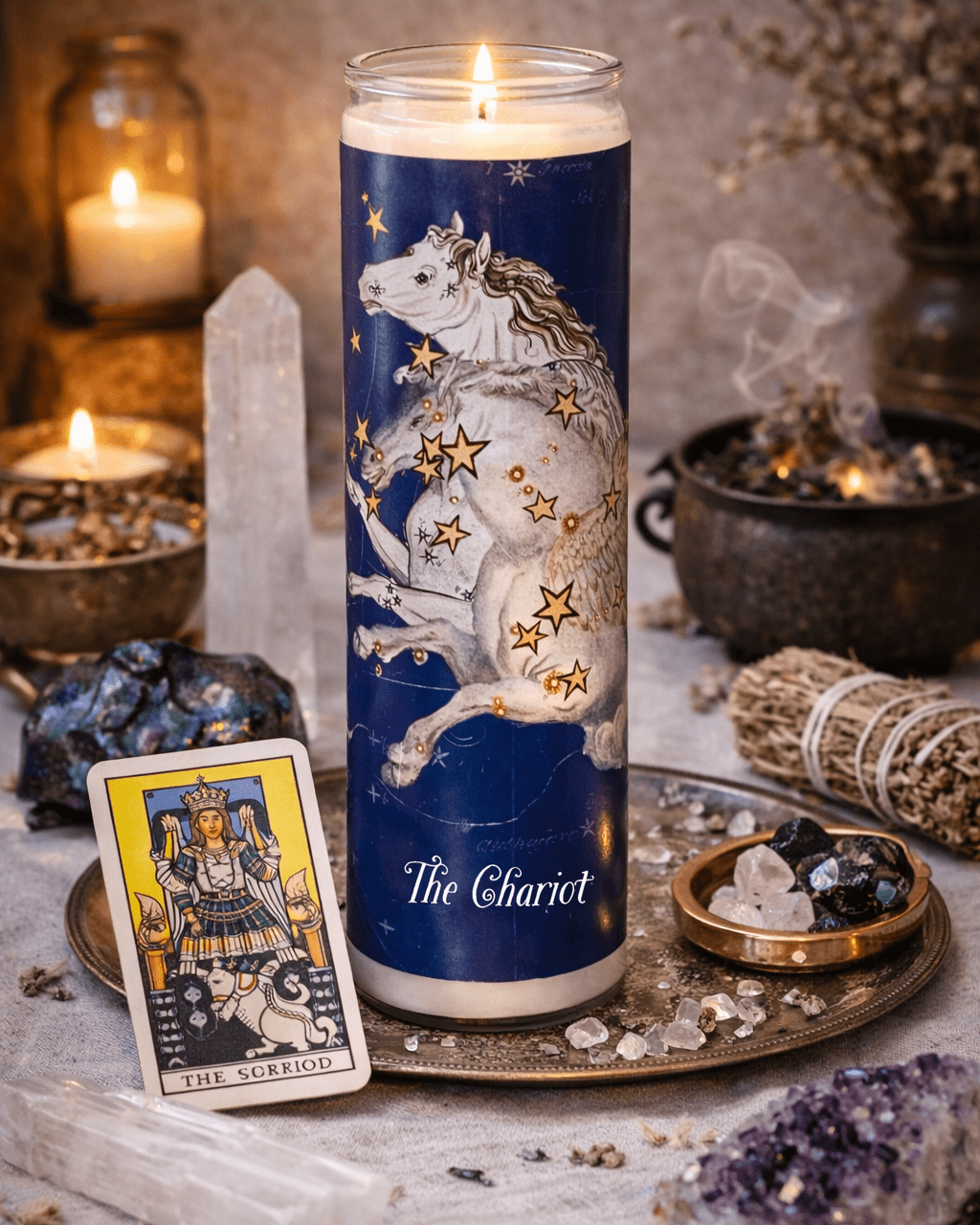 "The Chariot" w/ Annabel Gat Soy Ritual Candle - EPOQUE